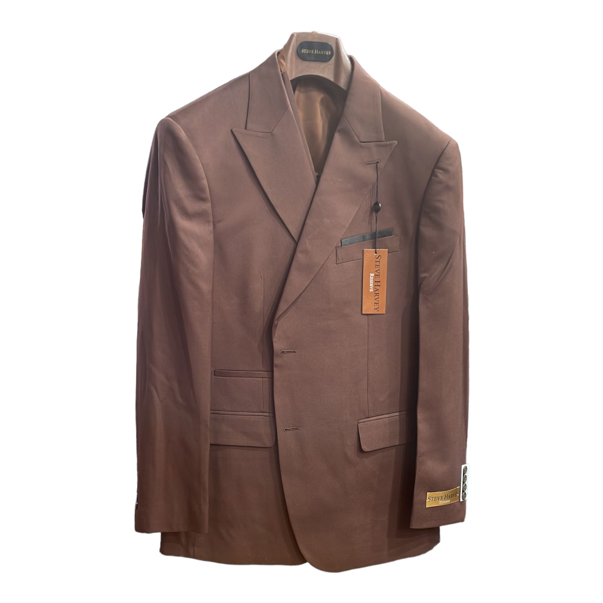 STEVE HARVEY: Solid 3PC. SUIT. 123711SHS